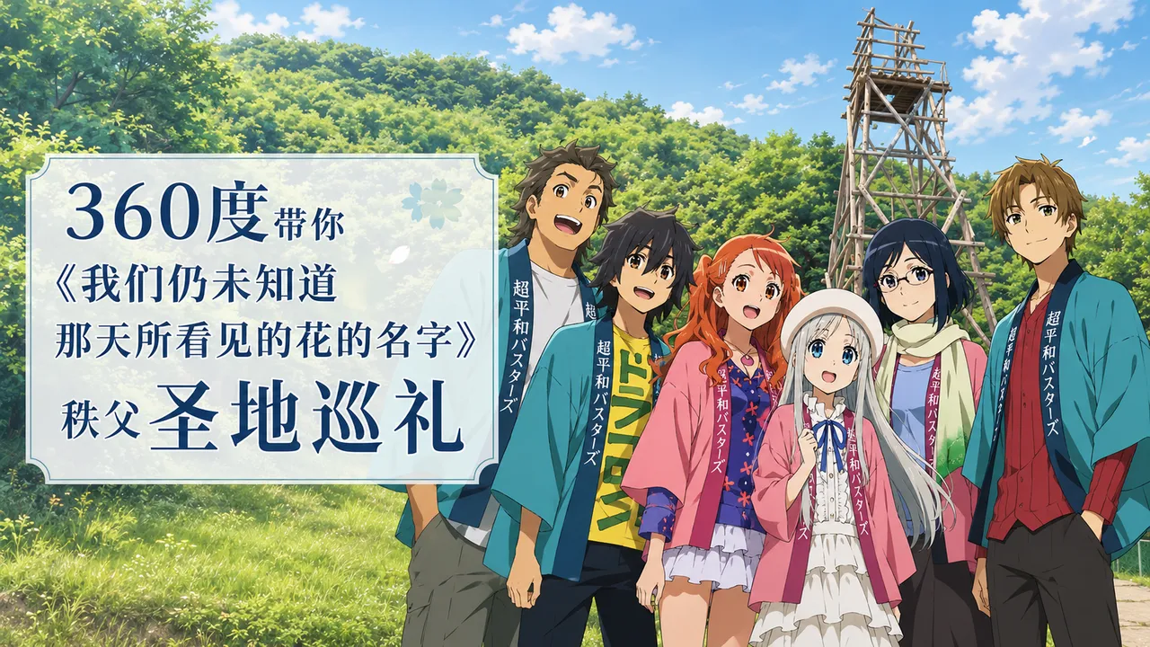 360度带你《我们仍未知道那天所看见的花的名字》秩父圣地巡礼