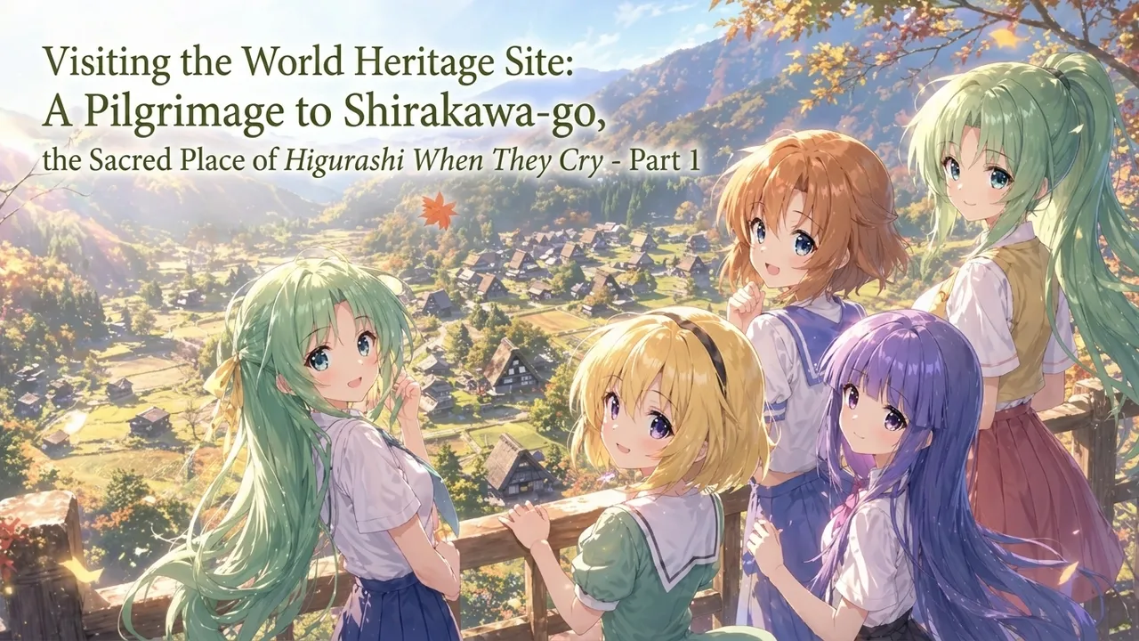 Visiting the World Heritage Site: A Pilgrimage to Shirakawa-go, the Sacred Place of Higurashi When They Cry - Part 1