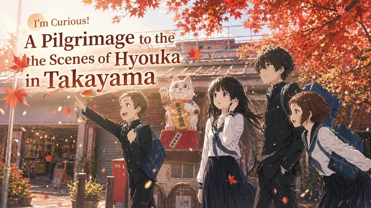 I'm Curious! A Pilgrimage to the Scenes of Hyouka in Takayama