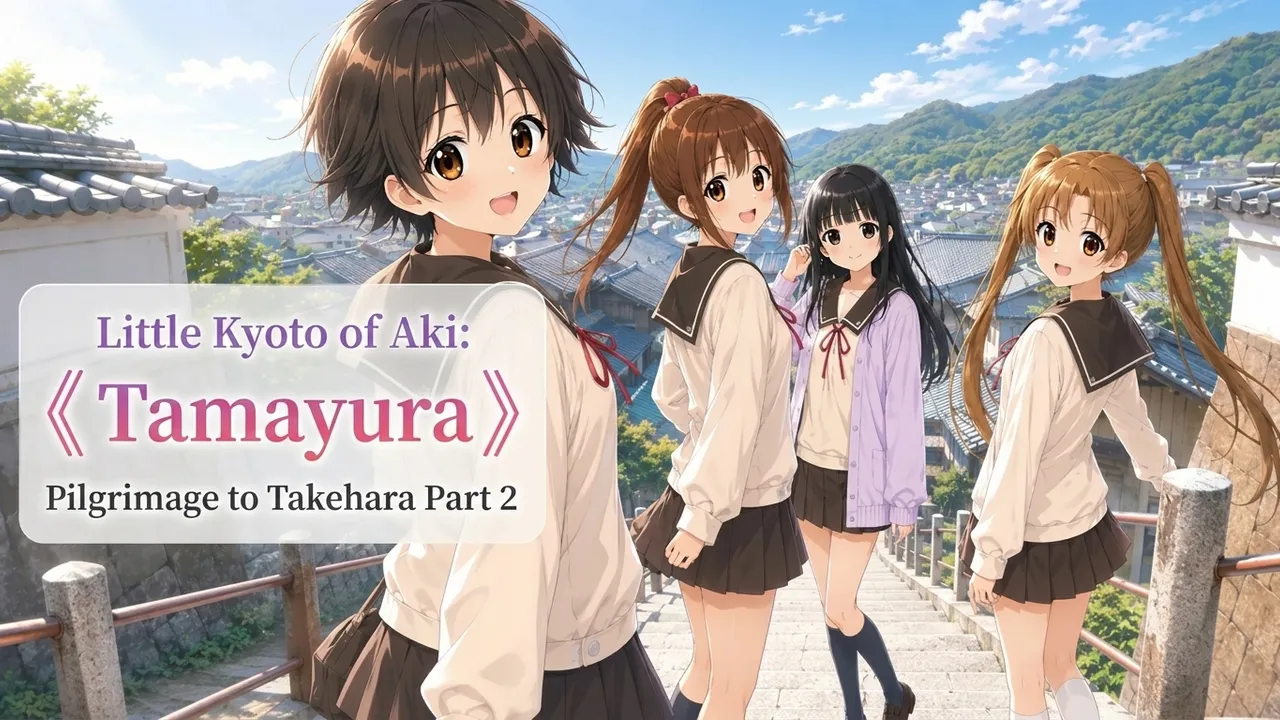 Little Kyoto of Aki: Tamayura Pilgrimage to Takehara Part 2