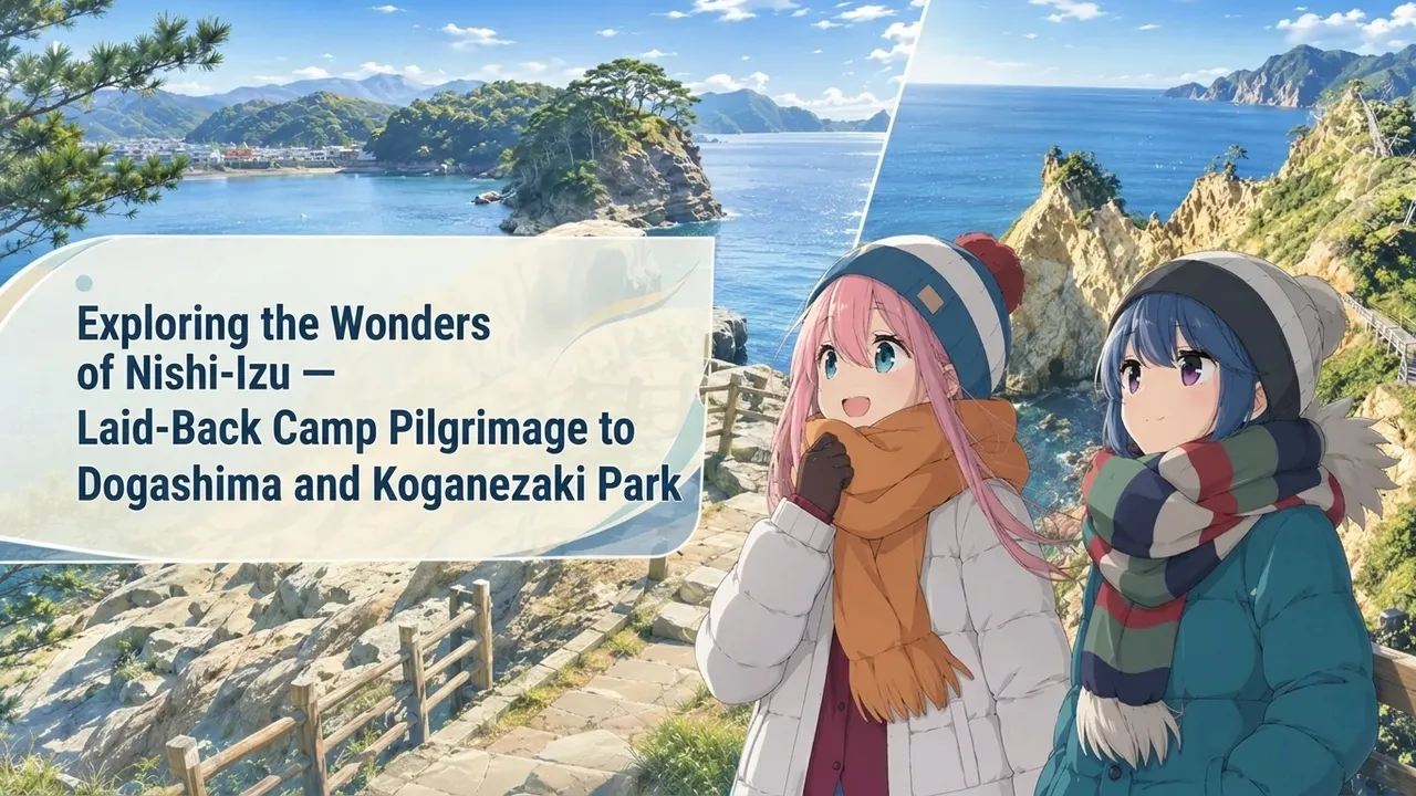 Exploring the Wonders of Nishi-Izu — Laid-Back Camp Pilgrimage to Dogashima and Koganezaki Park
