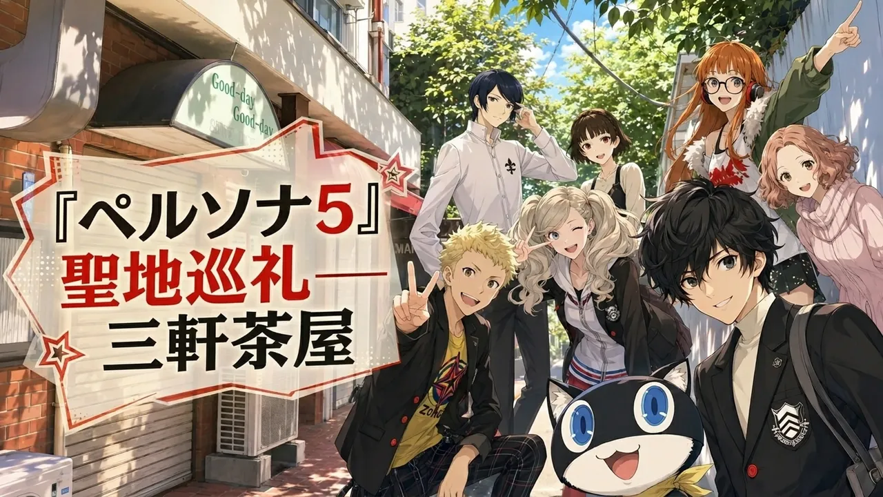 『ペルソナ5』聖地巡礼——三軒茶屋
