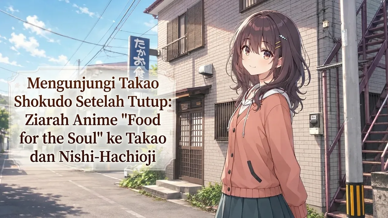 Mengunjungi Takao Shokudo Setelah Tutup: Ziarah Anime "Food for the Soul" ke Takao dan Nishi-Hachioji
