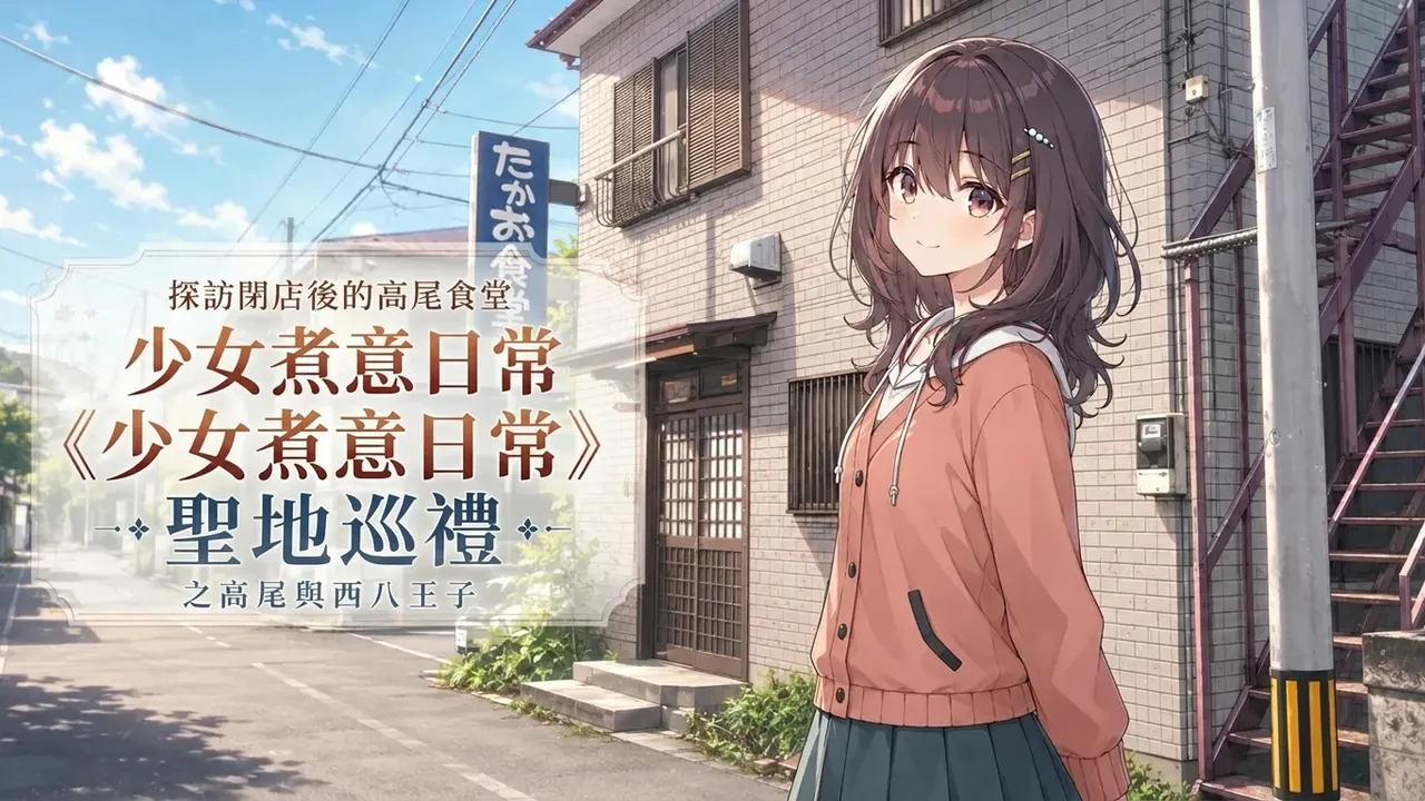 探訪閉店後的高尾食堂 《少女煮意日常》聖地巡禮之高尾與西八王子