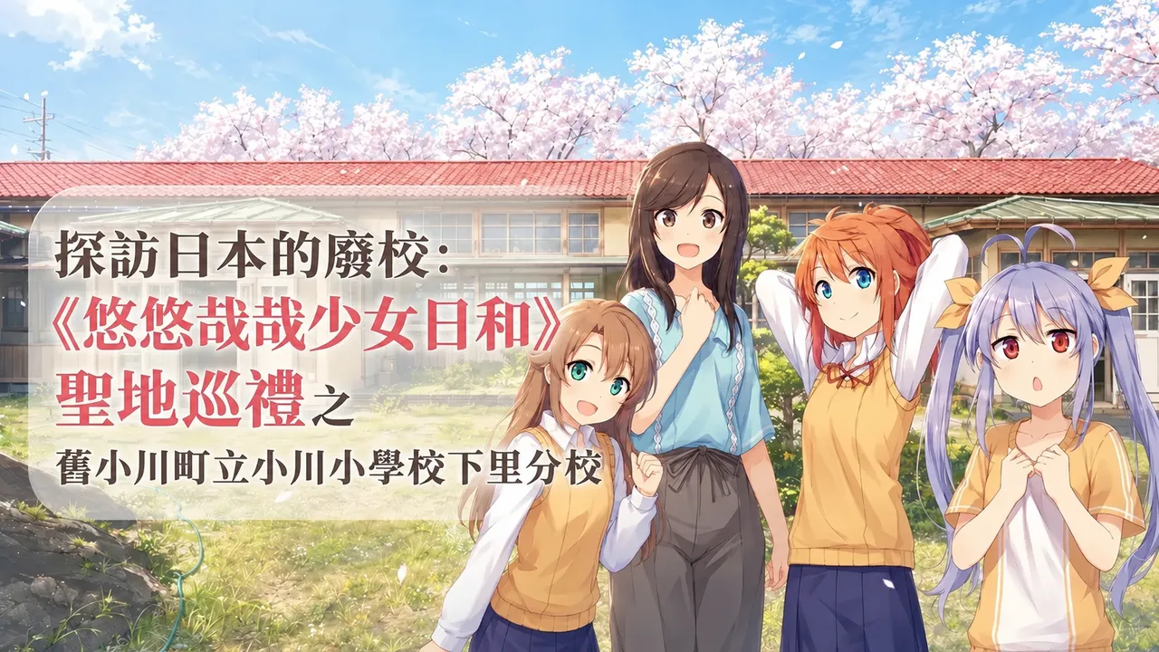 探訪日本的廢校：《悠悠哉哉少女日和》聖地巡禮之舊小川町立小川小學校下里分校