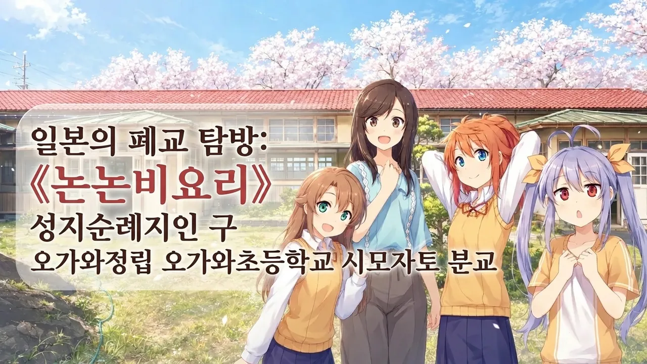일본의 폐교 탐방: 《논논비요리》 성지순례지인 구 오가와정립 오가와초등학교 시모자토 분교