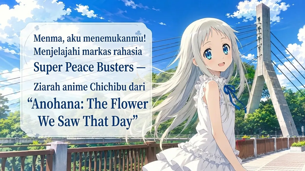 Menma, aku menemukanmu! Menjelajahi markas rahasia Super Peace Busters — Ziarah anime Chichibu dari "Anohana: The Flower We Saw That Day"